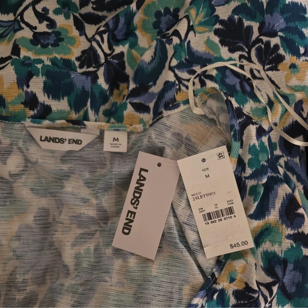 Womens M Swimsuit Cover-Up from Lands' End (294)